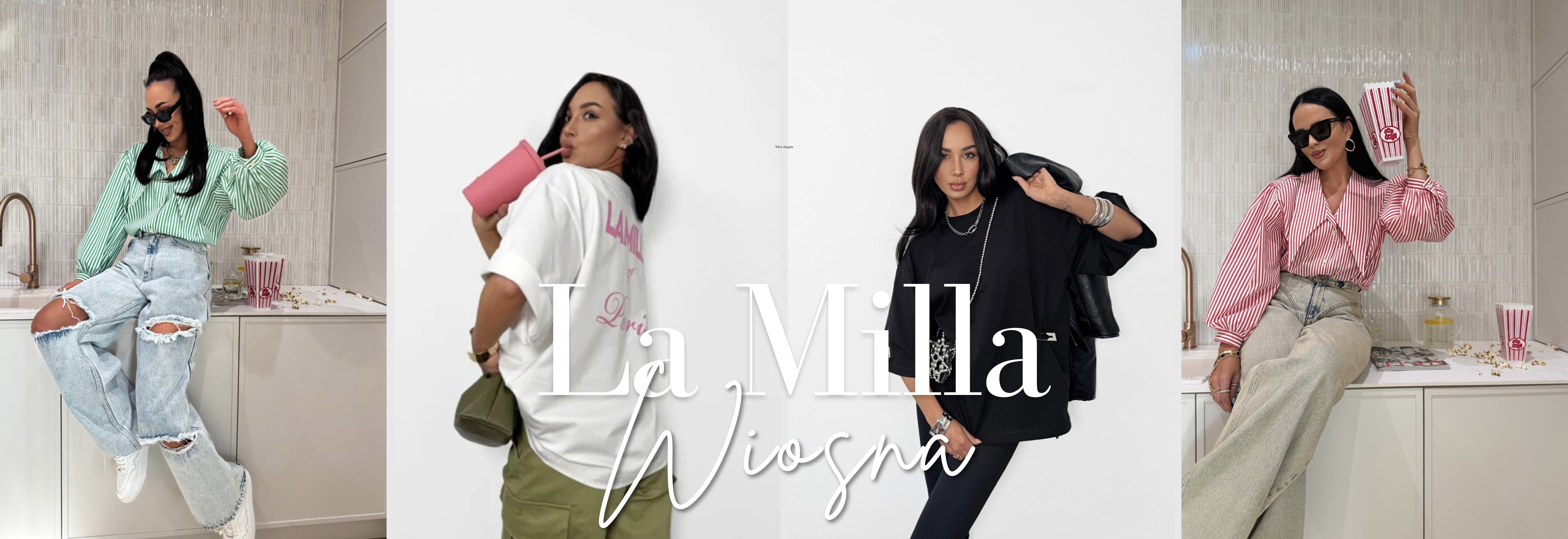 lamilla la milla nowa kolekcja wiosna 2026 koszula krata marynarka Rozalia viralowe spodenki koszulka bluzka koszula emo Belluci 