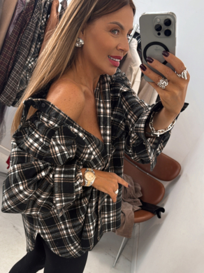 KOSZULA EMO KRATA - czarna