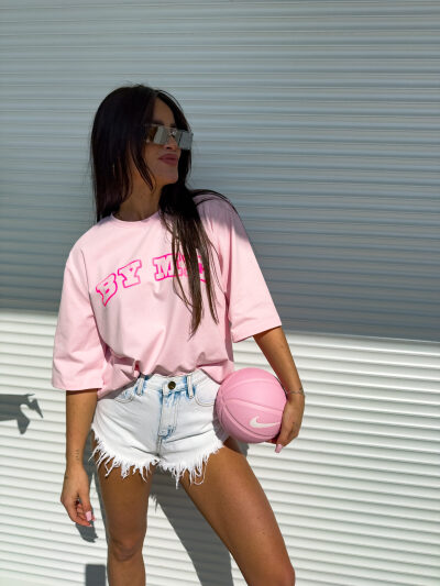 T-SHIRT MAZZI - jazdy róż