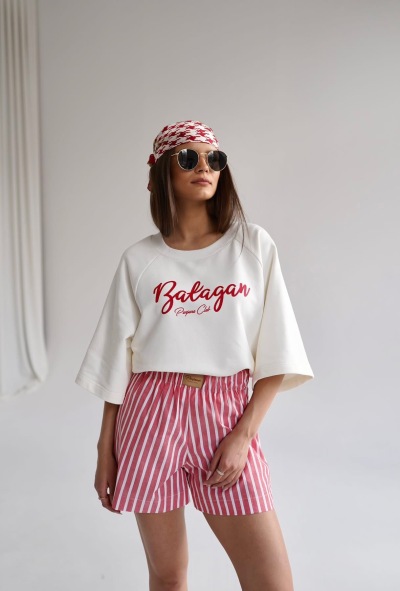 KOMPLET BAŁAGAN - ecru