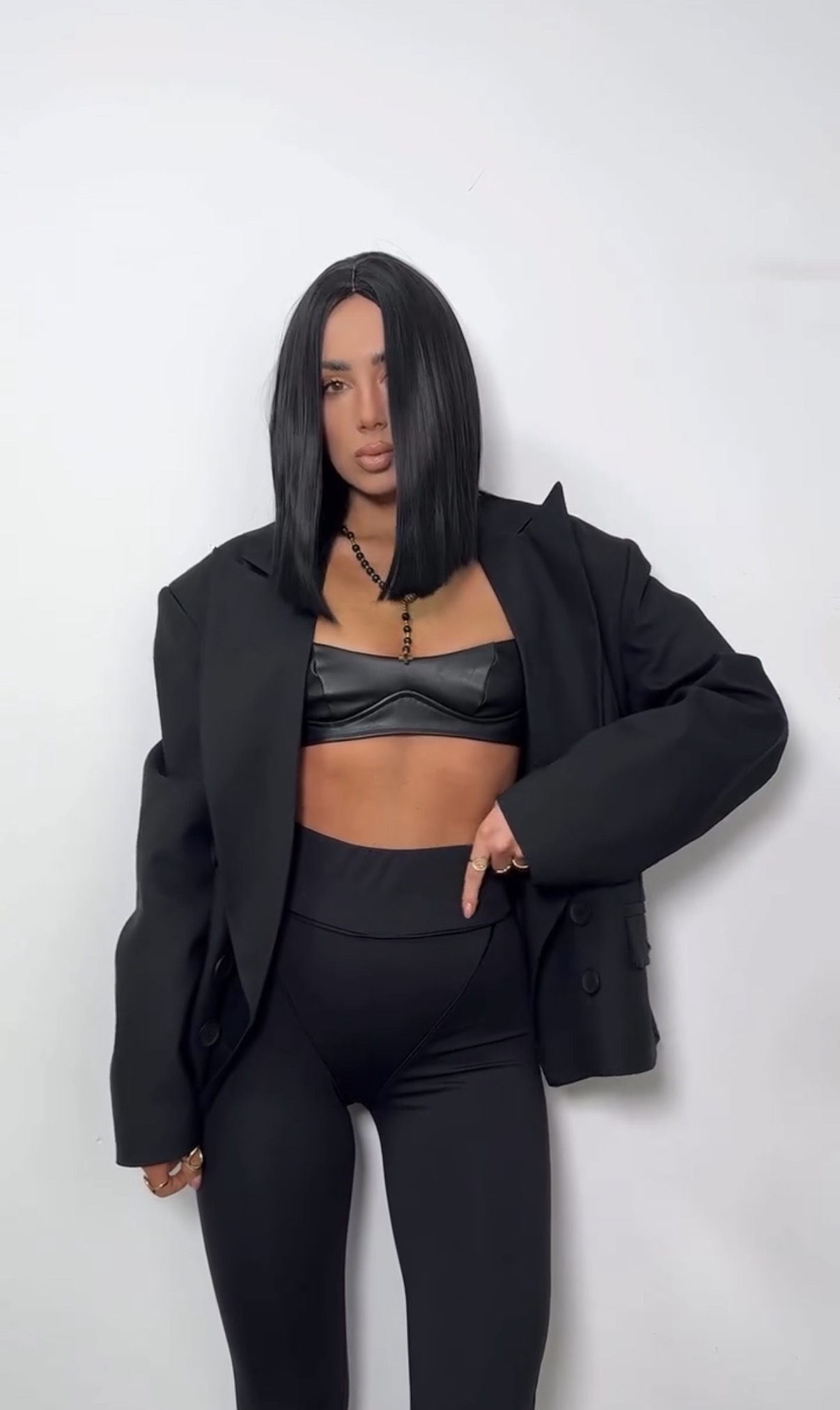 LEGGINSY_LAMOWKA_STRINGI_-_czarne_