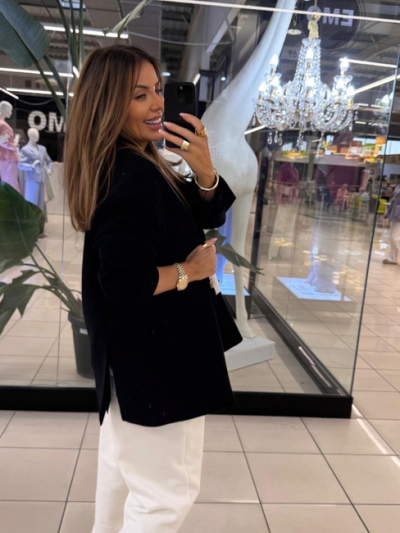 MARYNARKA EMO CHICAGO - czarna