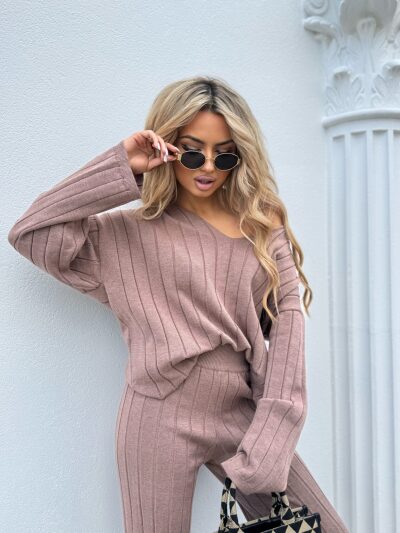 KOMPLET CANDICE - mokka