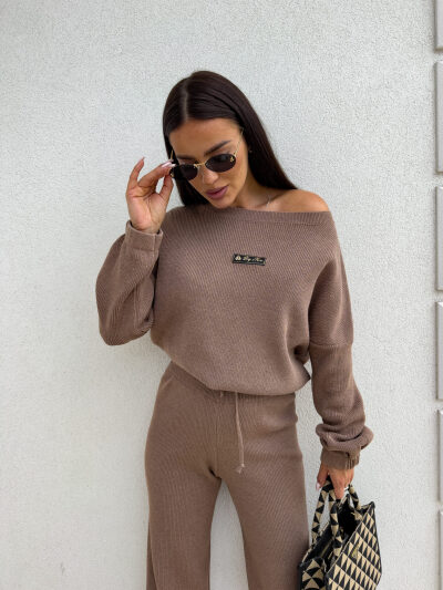 KOMPLET CANVAS - mokka